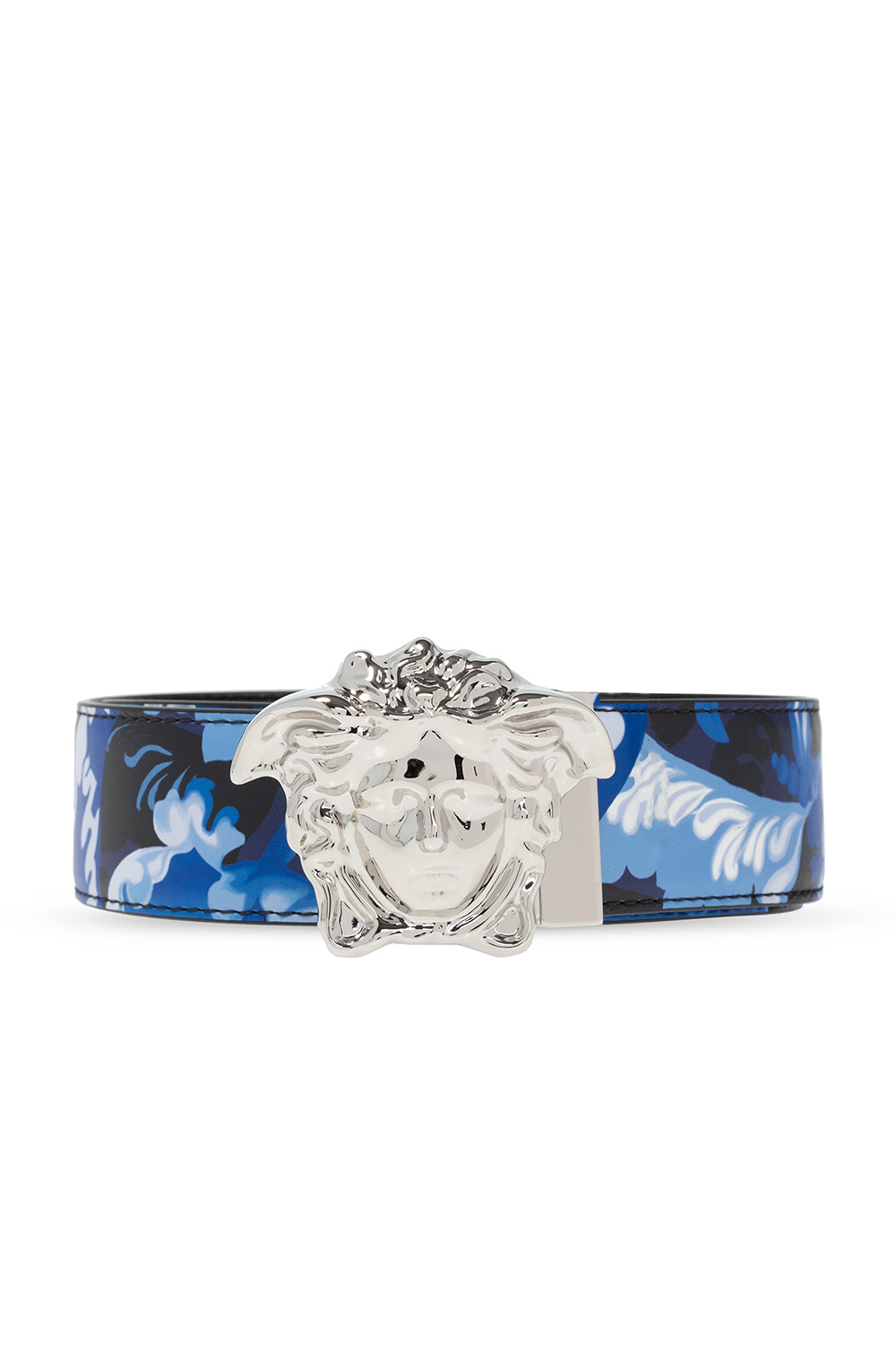 Blue Belt with Medusa head Versace Biname fmedShops Denmark